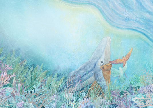 Shining down and Divinity Giclée Print