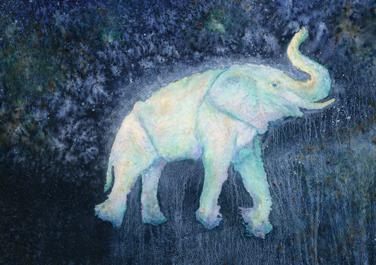 The Elephant in the Universe - Giclée Print
