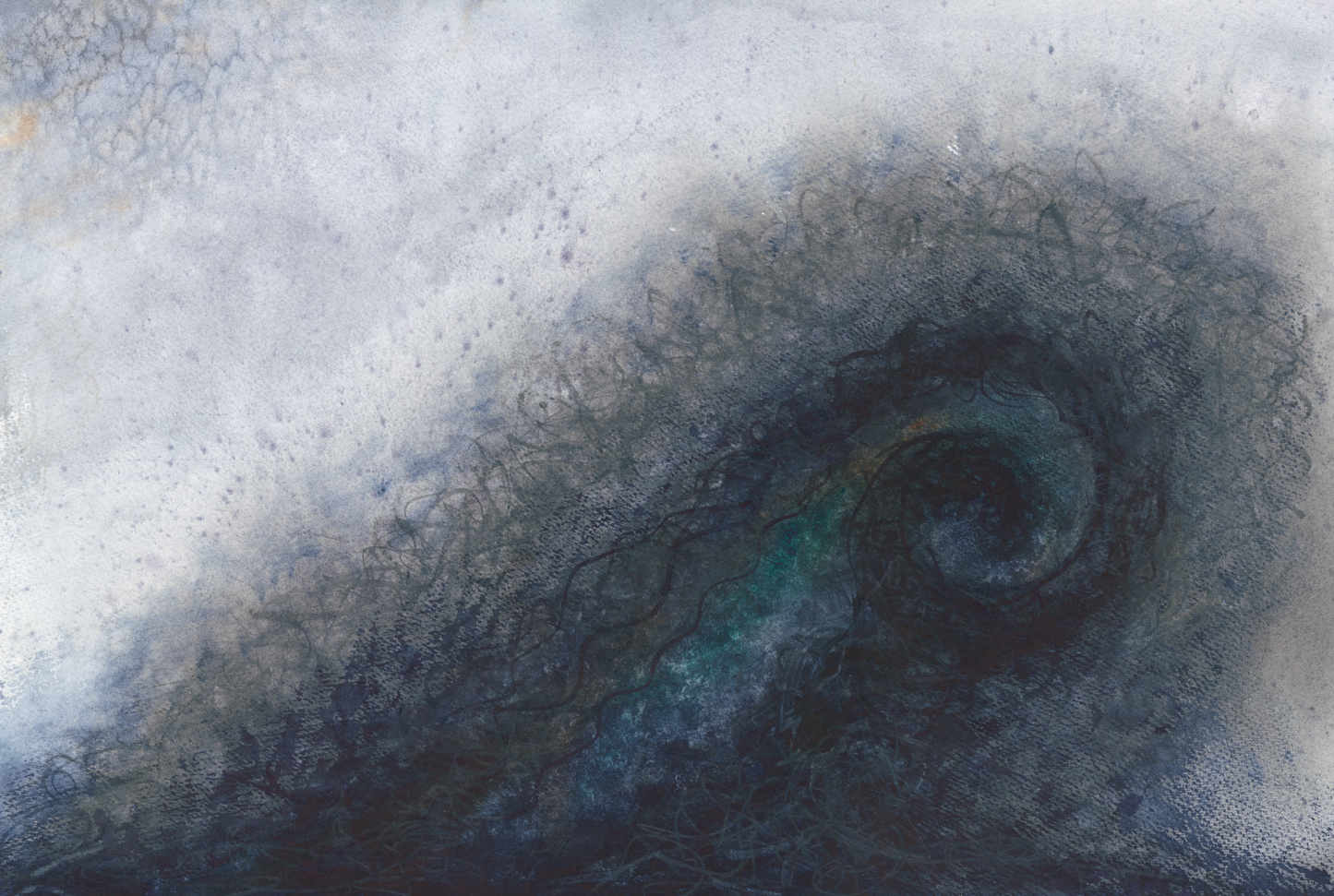 The Great Wave Original Watercolour