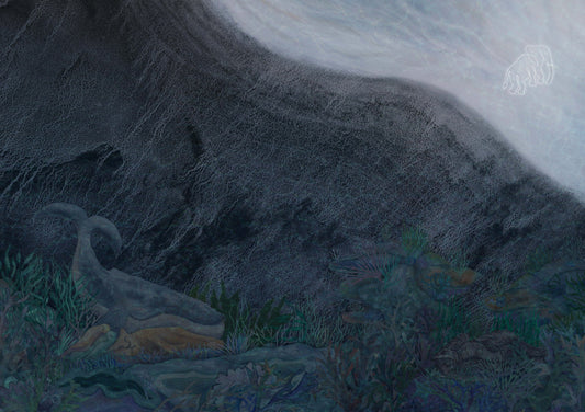 Sleeping under the sea Giclée Print