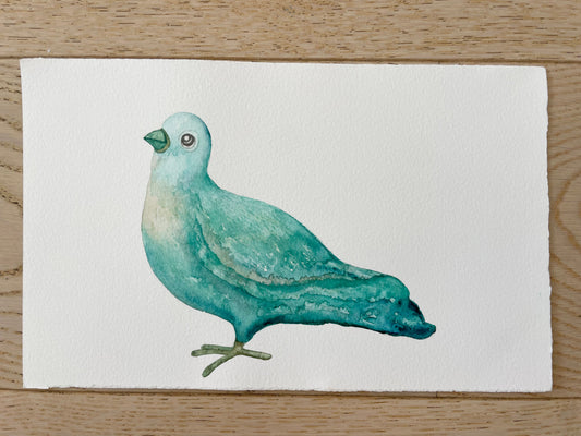 Hope, the emerald dove